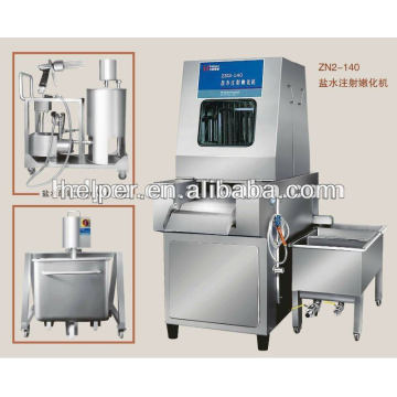 Meat brine injection machine